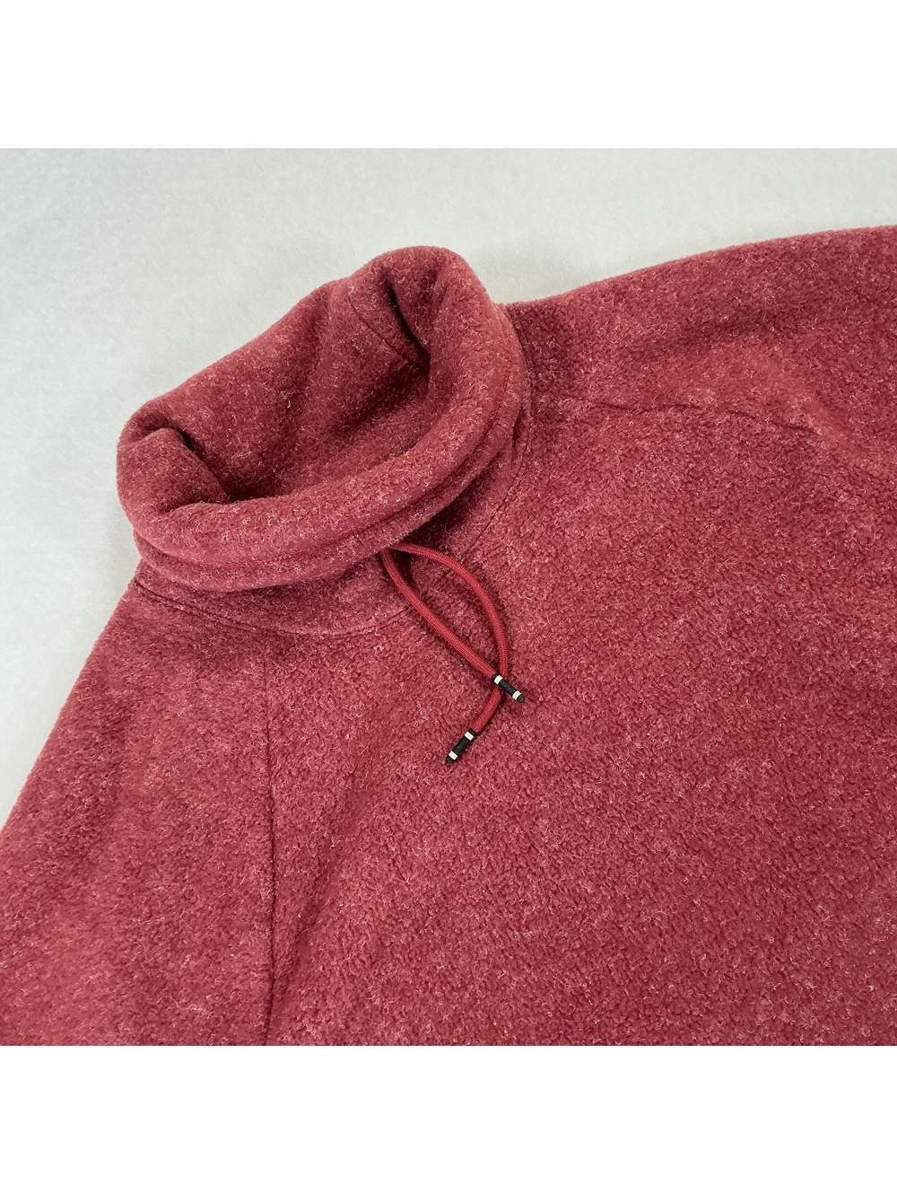 Nike Women’s Funnel Neck Fleece Pullover Sweatshirt Pink Large Swoosh Cozy
